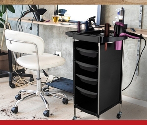 Nuevo Carro de Peluquería y Estética Multifuncional con Múltiples Niveles para Herramientas de Planchado - Product Image 6