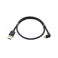 Câble USB 3.0 TYPE C à angle de charge rapide à haute vitesse
