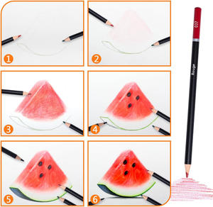 Levendige Pigment Hout Potloden Ultra-Gladde Gelaagdheid Gedetailleerde Kleurolie Gebaseerd Gekleurd Potlood voor 120 - Product Image 4