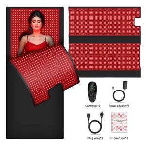 Manta de Sauna para Terapia Térmica con Enchufes US/EU, Terapia de Luz Roja de 660nm y 850nm para Cuerpo Completo, Saco de Dormir para Terapia de Luz Roja de Cuerpo Completo - Product Image 1
