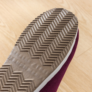 Home <b>Slippers</b> Cotton Thick Soled Warm Non Slip Flat Heel Solid Color For Adults Daily Use At Home - Product Image 4