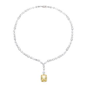 Conjunto de joyería Vintage de latón, diseño geométrico de rodio, 100 idiomas, collar I Love You, pendientes para mujer - Product Image 5