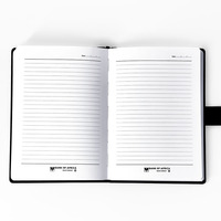 Carnet en cuir PU personnalisé avec fermeture magnétique, carnet à couverture rigide de qualité supérieure
