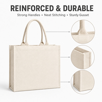 Sac de courses en toile de coton réutilisable, personnalisé avec logo imprimé par sublimation, nouveau style, motif lettres