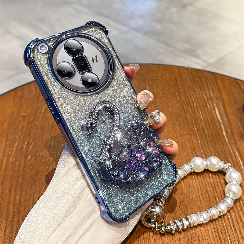 Blue+Swan Stand + flash film(not include bracelet)