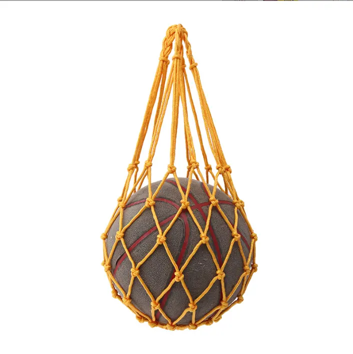 حقيبة كرة سلة كرة قدم سميكة من البولي بروبلين مصنوعة من الشركة المصنعة حقيبة شبكة محمولة من البولي بروبلين