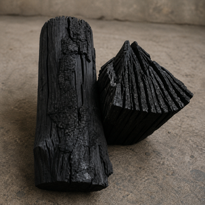 Charbon de bois noir d'origine indonésienne, bois dur, marque Sulawesi, durée de combustion de 3 heures, 6500J de calories, 5% de cendres, barbecue - Product Image 2
