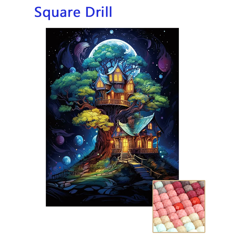 Square Drill colorful