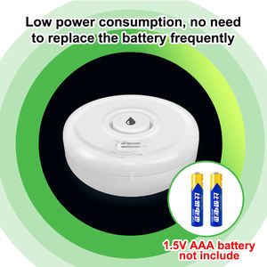 Détecteur de fuite d'eau sans fil ER-W-SQ-01 433 MHz, alarme sonore, capteur de détection d'inondation, système d'alarme de débordement d'eau Y14 - Product Image 3