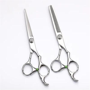 Tijeras de Peluquería Suzhou de 6 Pulgadas, Tijeras de Entresacar Planas de Acero Inoxidable para Diestros, Uso en Salón de Belleza, con Bolsa - Product Image 3