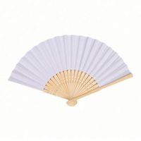 Éventails pliants d'été en bambou sculpté, artisanat folklorique vintage japonais et chinois, pour mariage, danse et fête