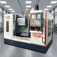 Centre d'usinage vertical CNC VMC420 à grande vitesse, 12 outils, 8000 tr/min, machines de fraisage pour l'usinage des métaux, 220v