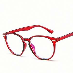 Gafas de Sol Redondas Transparentes Retro Personalizadas para Hombre y Mujer, Gafas de Computadora con Bloqueo de Luz Azul, Gafas Anti Luz Azul para Hombre y Mujer - Product Image 3