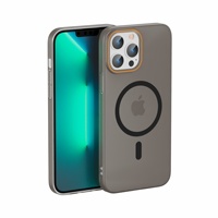 Coques de téléphone magnétiques robustes en PC mat givré antichoc de haute qualité OEM pour iPhone 16E 16 15 14 13 12 Pro Max Plus