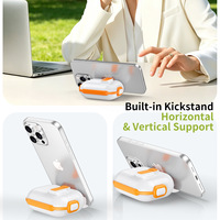Étui Color-Block avec Béquille et Mousqueton pour AirPods Pro 2, 3, Pro et AirPods 3, 4, 5, Compatible Charge Sans Fil, 10 Couleurs, Vente en Gros
