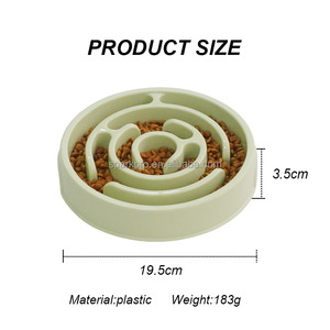Venda quente <span class=keywords><strong>Dog</strong></span> <span class=keywords><strong>Bowl</strong></span> Molde De Alimentador De Plástico Labirinto Redondo Logotipo De Alta Qualidade Abs Plástico Pet Food <span class=keywords><strong>Dog</strong></span> <span class=keywords><strong>Bowl</strong></span> - Product Image 5