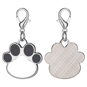 Descuento - Placa de Identificación para Perro Sublimable, Placas de Identificación de Metal Personalizadas, Aleación de Zinc, Decoración para Mascotas, Placa de Identificación para Perro con Estilo de Huella de Gato Impresa por una Sola Cara - Product Image 5