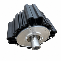 Moteur de moyeu à aimant permanent BLA290N 24V, à bride, sans balais, CC, 241,91W, 8000mNm, couple élevé, IP54, pour simulateur de conduite de jeu de course