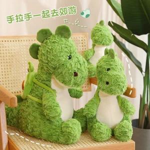Commercio all'ingrosso trapunta drago Avocado dinosauro peluche fiore spazzola cuscino per dormire per la fidanzata con fodera in rete in magazzino - Product Image 2
