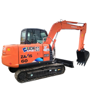 Excavatrice sur chenilles Hitachi ZX60 d'occasion, <span class=keywords><strong>prix</strong></span> bas, haute qualité, 6 tonnes, ZAXIS 60, <span class=keywords><strong>mini</strong></span>-<span class=keywords><strong>pelle</strong></span> adaptée pour l'agriculture, le jardin, la maison, la <span class=keywords><strong>location</strong></span> - Product Image 1