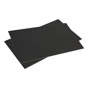 Long Service Life Black/White G10 IEC EPGC201 Epoxy Glass Fiber Laminated Sheet 1.2mm Thick For Folding Solar Panels