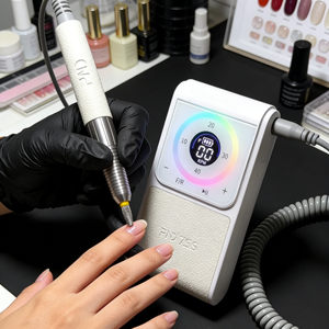 SNRQI Serie Pretty: Macchina Elettrica per Manicure 18W Ricaricabile, 40000RPM, Set Trapano per Unghie Senza Spazzole - Product Image 1