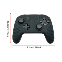 Étui en silicone antidérapant et anti-rayures pour manette Nintendo Switch 2 Pro, coque de protection souple, accessoires de jeu