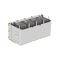 XFGIGH-STKVDYG8-4 0810-2H4R-BG-F 0811-2X4R-28-F 10/100/1000 Base-T 2x4 Port Ethernet MagneticJack RJ45 Konektor Perempuan Dengan Led