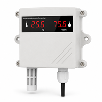 Transmetteur de température et d'humidité haute précision RS485 Modbus 4-20mA 0-10V, capteur d'humidité pour conduit, pour centre de données CDU TH800