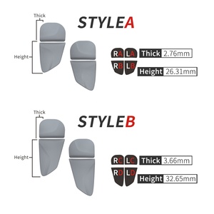 PlayVital Gray Blade 2 Pares de Ajustadores para Mejora de Juego, Botones de Hombro, Extensores de Gatillos y Protectores para Control de PS5 - Product Image 3