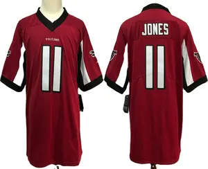 Julio Jones Jerseys Venda Quente De Futebol Americano Wide Receiver #11 Atlanta Julio Jones Camisas De Futebol Venda