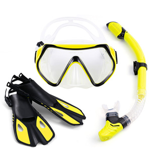 2025 nueva máscara de buceo libre <span class=keywords><strong>aletas</strong></span> de natación ajustables <span class=keywords><strong>tubo</strong></span> de esnórquel seco máscara de buceo conjunto de esnórquel para niños adultos - Product Image 4