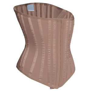 Corset amincissant pour femme avec baleines en acier, gaine ventre plat et dos correcteur, style débardeur - Product Image 1
