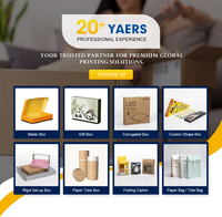 Caja de Cartón Corrugado Portátil Ecológica Personalizada de Cualquier Forma con Relieve para Envío de Regalos de Comercio Electrónico