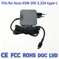 Adaptateur secteur Type-C 65W de haute qualité, chargeur de remplacement pour ordinateur portable ASUS U4700U X3402V ROG Flow X13
