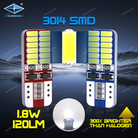 Ampoules LED OEM T10 W5W 194 168 3014 24SMD Canbus T10 12V 501 pour feux de plaque d'immatriculation de camions et voitures