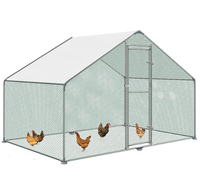 Nouvelle Cage à Lapins Grande Taille Personnalisable en Acier Galvanisé Soudé, Construction Durable, Installation Facile, Garantie 1 An