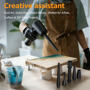 Plumero de aire eléctrico de 3 velocidades, Mini Pc, soplador de aire <span class=keywords><strong>para</strong></span> ordenador, teclado, pistola de plumero recargable portátil, plumero de aire comprimido inalámbrico - Product Image 4