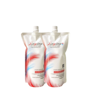 Crema Decolorante per <span class=keywords><strong>Capelli</strong></span> Semi-Permanente a Base Vegetale Jiaying Double Oxygen Milk Melatonin di Alta Qualità 6-12% Protezione del <span class=keywords><strong>Colore</strong></span> - Product Image 1