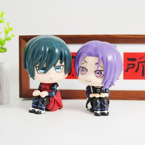 Venta al por mayor 10CM Blue Lock Anime Figure Look up Isagi Yoichi/<span class=keywords><strong>Nagi</strong></span> <span class=keywords><strong>Seishiro</strong></span> Doll Big Head PVC Anime Figure estatuas Juguetes para niños - Product Image 3