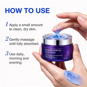ครีมบำรุงผิวหน้า Snap 8 GHK Cu Copper Tripeptide 1 ผสมโซเดียมไฮยาลูโรเนต ช่วยลดเลือนริ้วรอย กระชับผิว ฟื้นฟูอย่างล้ำลึก ปรับปรุงความยืดหยุ่นของผิว - Product Image 3