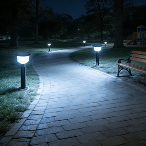 Lámpara Solar LED para Camino de Jardín, Luz Blanca Cálida, Panel Solar Monocristalino ABS, Batería LiFePo4 de 4000mAh, Impermeable IP65, Ángulo de Haz de 360° - Product Image 5