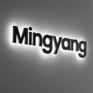 Nhà Máy Bán buôn tùy chỉnh kinh doanh Logo 3D kim loại <span class=keywords><strong>LED</strong></span> chữ ký kim loại <span class=keywords><strong>LED</strong></span> chiếu sáng dấu hiệu dẫn đăng ký Hội Đồng Quản trị cho quảng cáo - Product Image 4