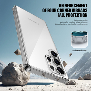 Étuis pour <span class=keywords><strong>Samsung</strong></span> S25 étuis de téléphone Ultra clairs en vrac en gros pour iPhone 16 dur <span class=keywords><strong>S4</strong></span> Plus pour <span class=keywords><strong>Samsung</strong></span> <span class=keywords><strong>Galaxy</strong></span> S25 étuis de téléphone - Product Image 2