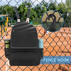 Mochila para Raquetas con Cierre de Cremallera de 30-40L para Raquetas de Tenis y Pádel y Zapatos, Gran Capacidad, Deportiva, de Moda para Exteriores - Product Image 1