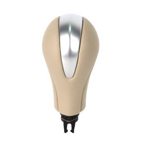 Pommeau de levier de vitesse en cuir beige pour voiture Infiniti, levier de transmission automatique, conception ergonomique pour G25 G37 FX37 EX37 QX70 Q60 QX50 - Product Image 4