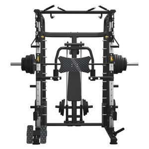 Mesin <span class=keywords><strong>Smith</strong></span> multifungsi dengan kabel katrol lintas Squat Power rak Simith pusat Gym kandang - Product Image 6