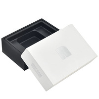 Boîte cadeau personnalisée pour électronique grand public avec logo, finition mate en mousse et impression en relief, taille et options de couleur ajustables