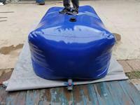 Neuer Günstiger Anpassbarer PVC Flexibler Faltbarer Regenwasserspeichertank 5000L Auslaufsicher Hochwertig Fischteich Aquakultur