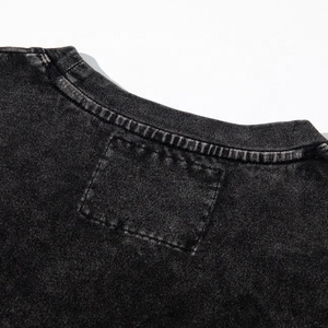 T-shirt baggy à manches longues en jersey de coton lavé vintage unisexe avec motif de lettres imprimées numériques à col rond pour hommes et femmes - Product Image 6